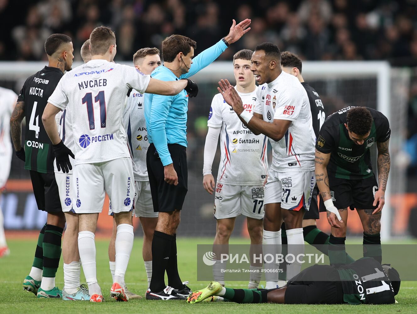 Футбол. РПЛ. "Краснодар" (Краснодар) - ЦСКА (Москва)