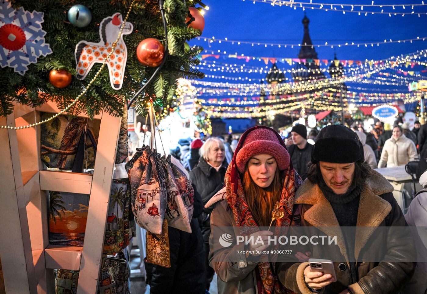 Предновогодняя Москва