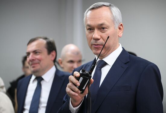 Строительство ангара в аэропорту Толмачево