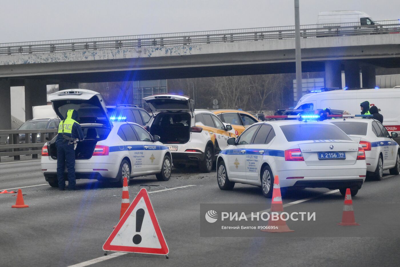 ДТП на Киевском шоссе в Москве