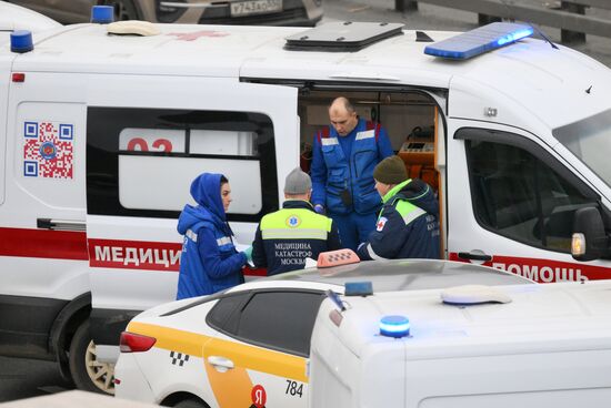 ДТП на Киевском шоссе в Москве