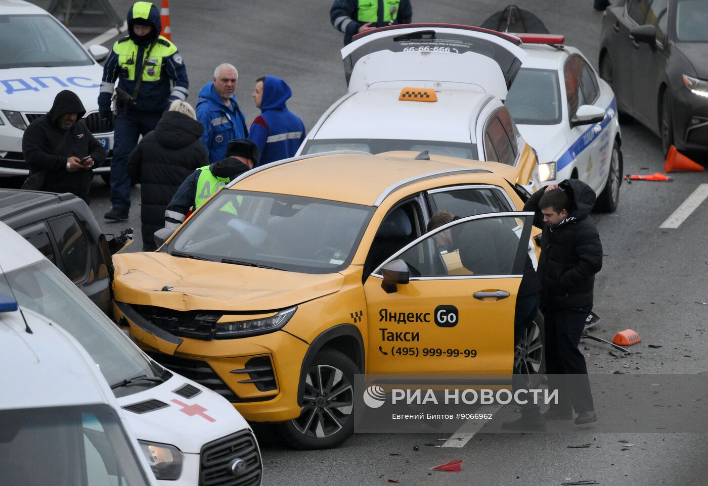 ДТП на Киевском шоссе в Москве
