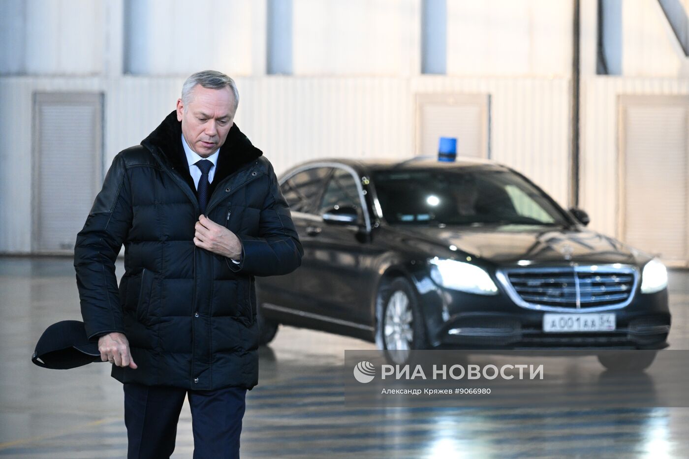 Строительство ангара в аэропорту Толмачево