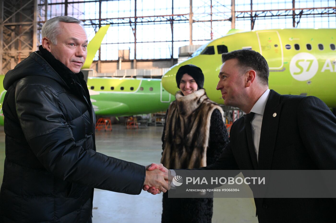 Строительство ангара в аэропорту Толмачево