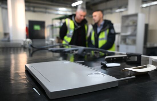 Строительство ангара в аэропорту Толмачево