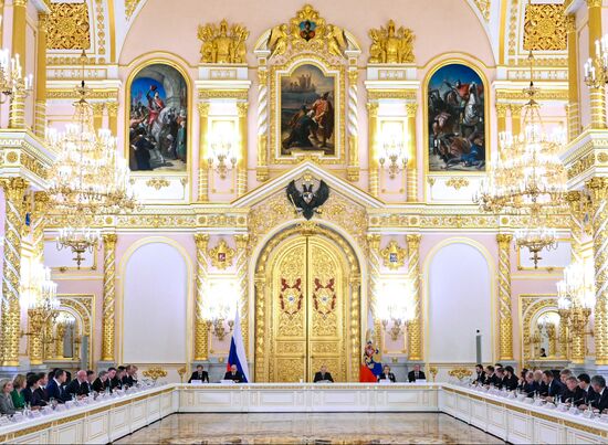 Заседание Совета по стратегическому развитию и национальным проектам 