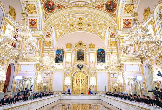 Заседание Совета по стратегическому развитию и национальным проектам 