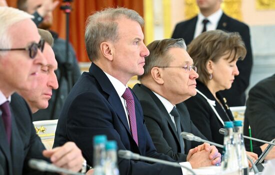 Заседание Совета по стратегическому развитию и национальным проектам 