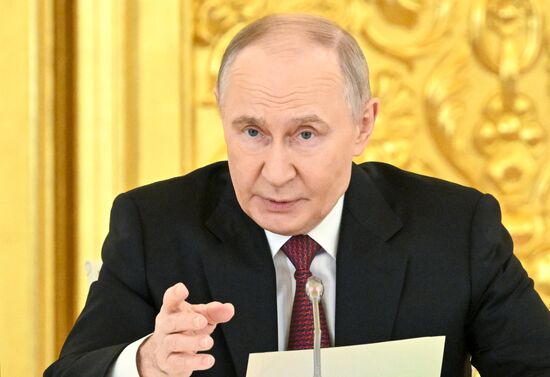 Заседание Совета по стратегическому развитию и национальным проектам 