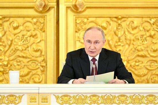 Заседание Совета по стратегическому развитию и национальным проектам 