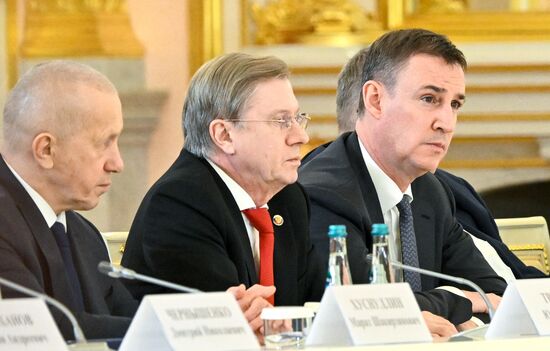 Заседание Совета по стратегическому развитию и национальным проектам 