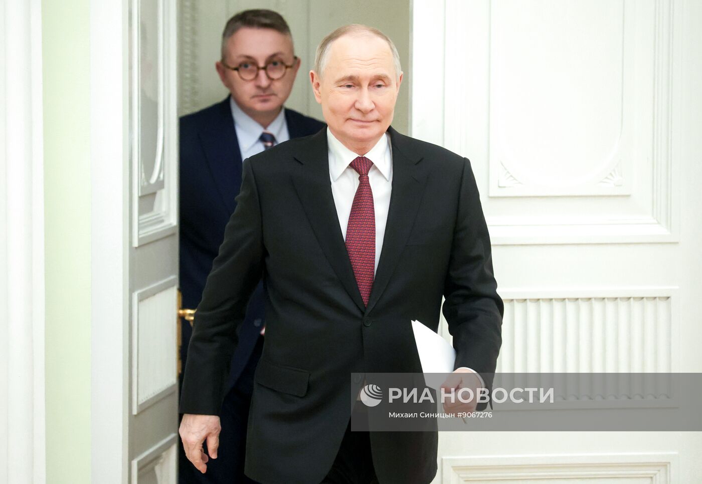 Президент Владимир Путин провел встречу с председателями парламентов государств - членов ОДКБ