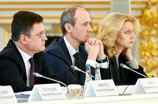 Заседание Совета по стратегическому развитию и национальным проектам 