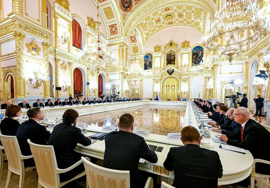 Заседание Совета по стратегическому развитию и национальным проектам 