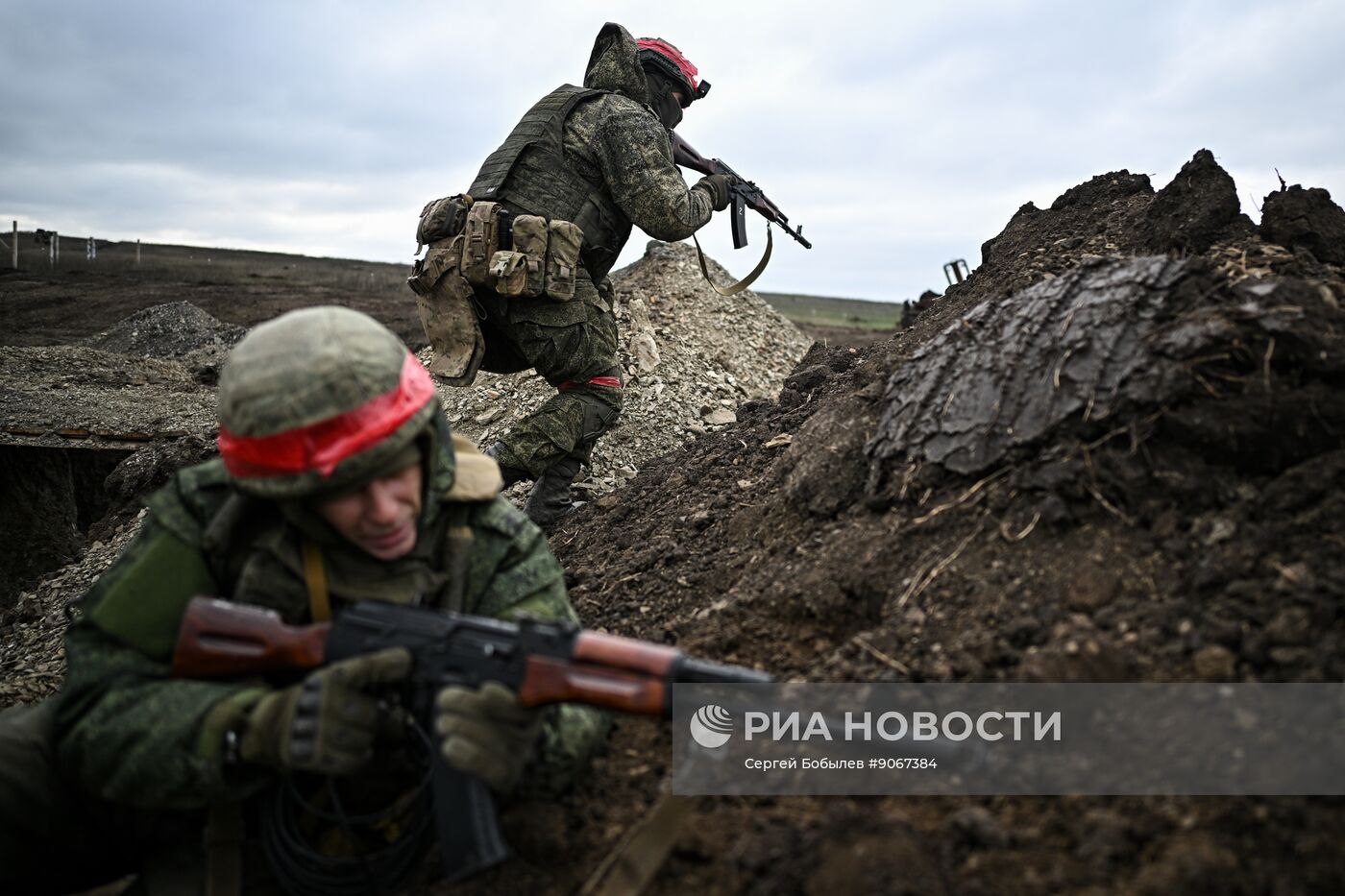 Боевое слаживание военнослужащих 123-й мотострелковой бригады группировки "Юг"