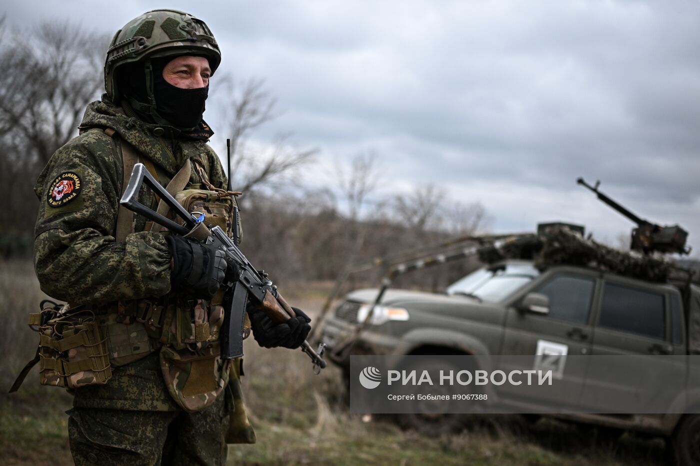 Боевое слаживание военнослужащих 123-й мотострелковой бригады группировки "Юг"