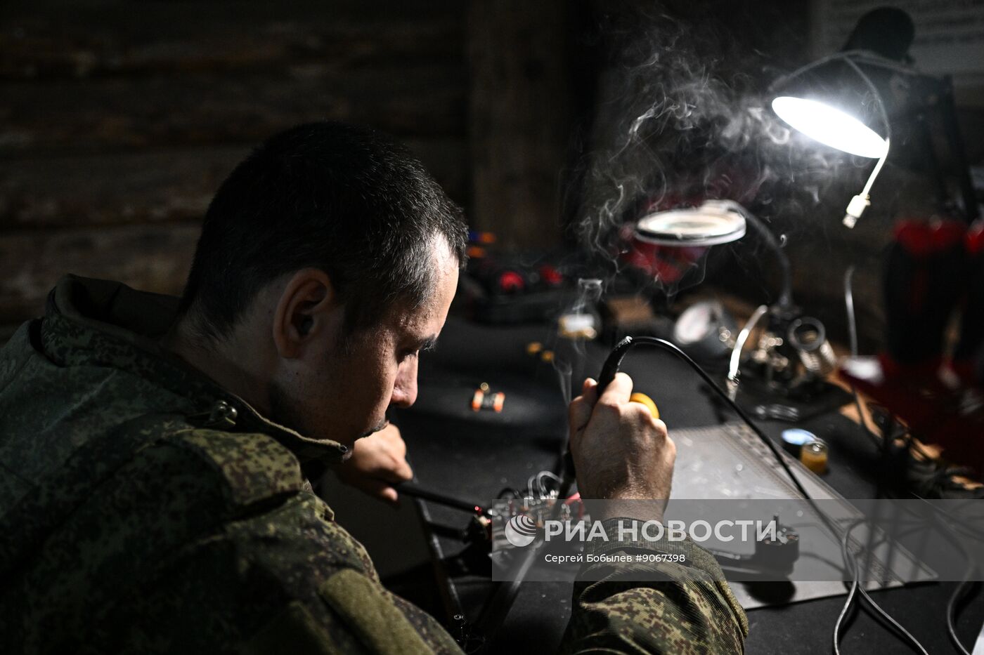 Лаборатория БПЛА 123-й мотострелковой бригады группировки "Юг"