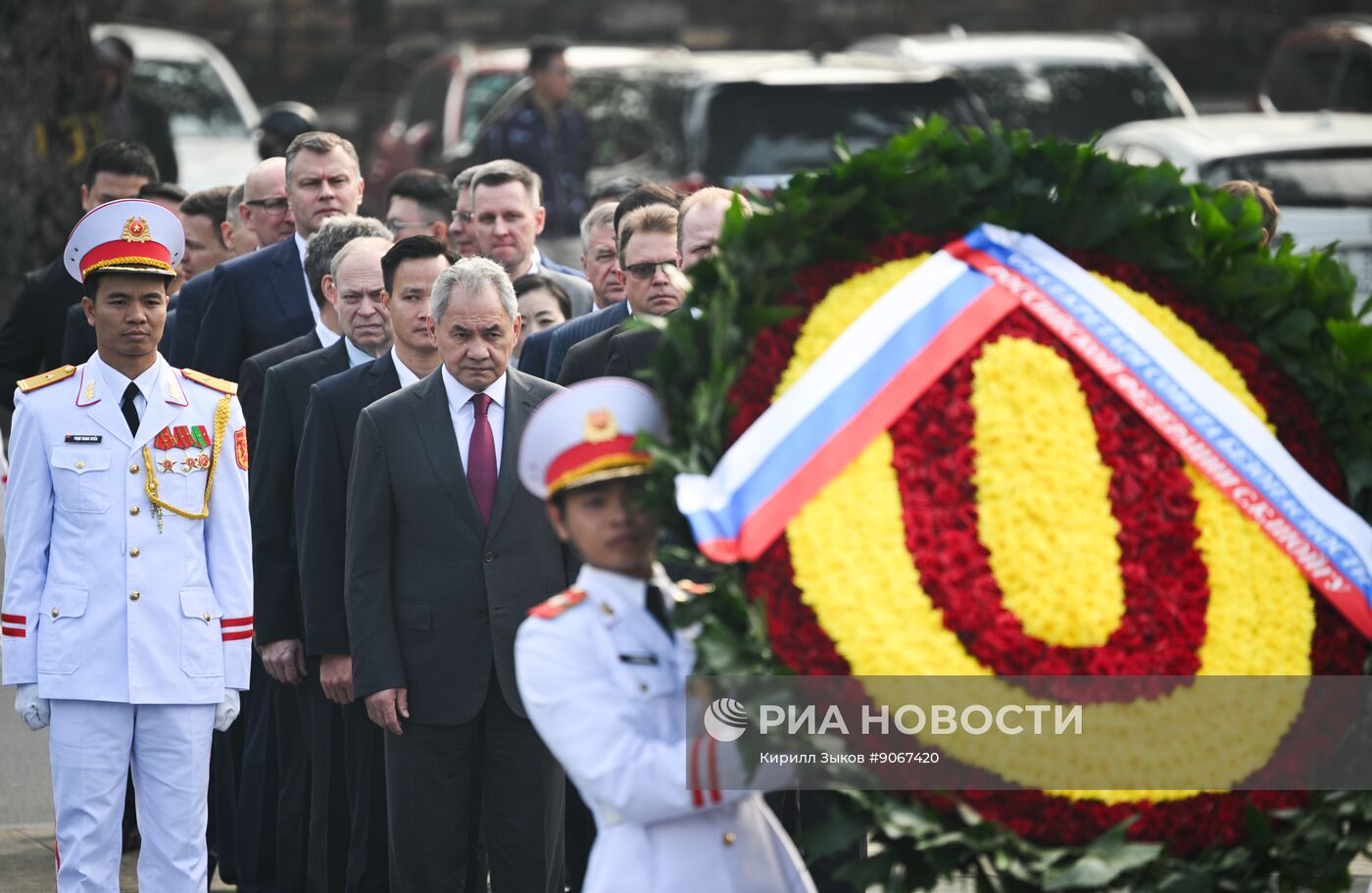 Визит секретаря Совета безопасности РФ Сергея Шойгу во Вьетнам