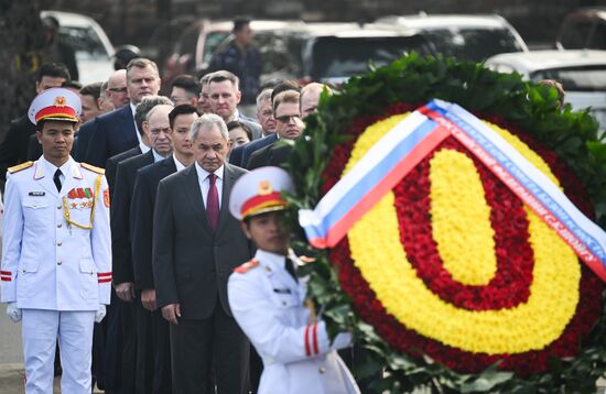 Визит секретаря Совета безопасности РФ Сергея Шойгу во Вьетнам