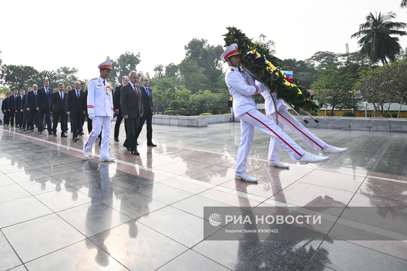 Визит секретаря Совета безопасности РФ Сергея Шойгу во Вьетнам