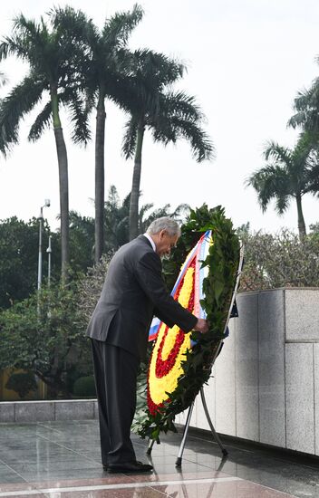 Визит секретаря Совета безопасности РФ Сергея Шойгу во Вьетнам