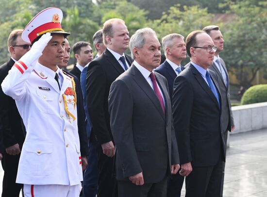 Визит секретаря Совета безопасности РФ Сергея Шойгу во Вьетнам