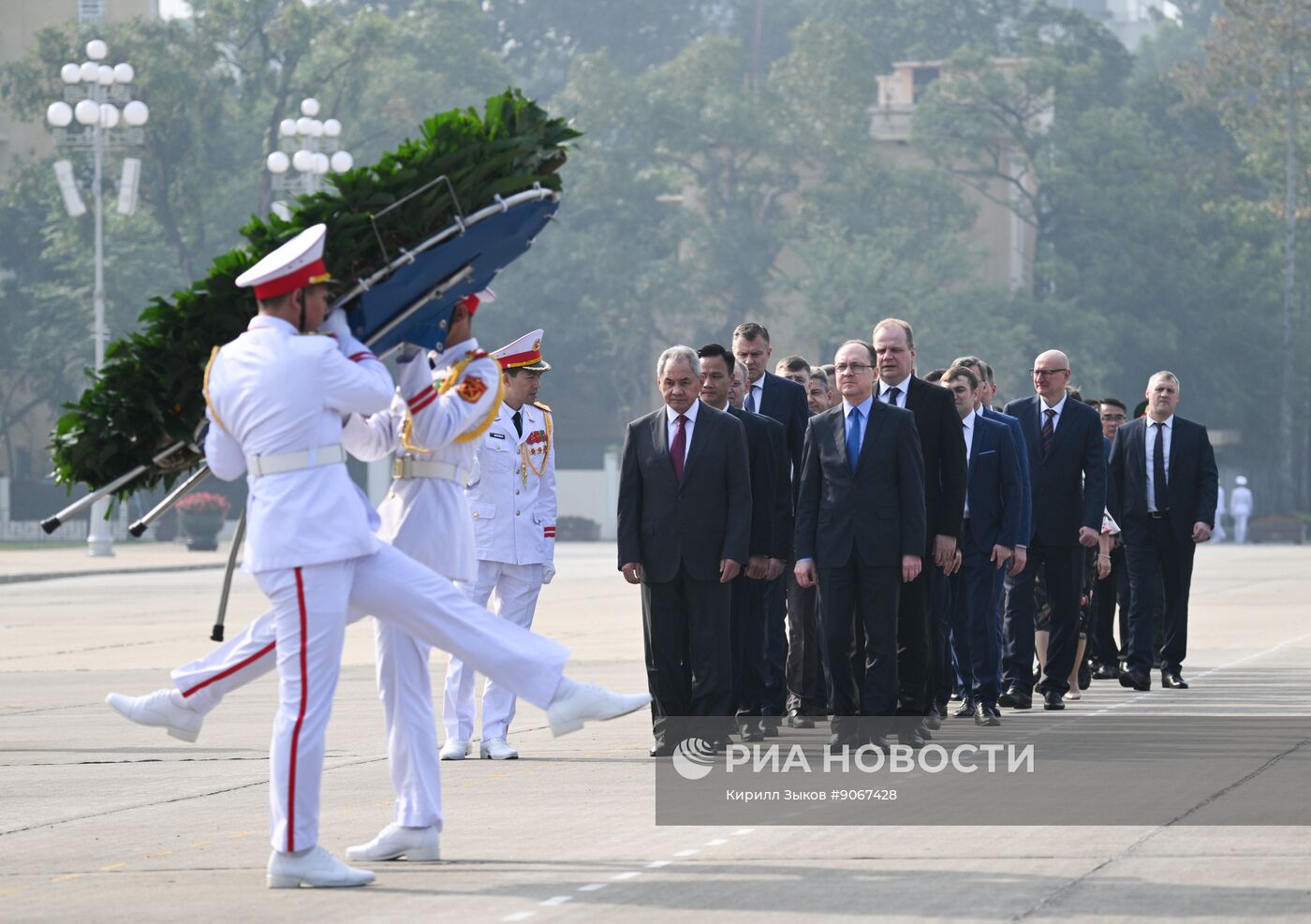 Визит секретаря Совета безопасности РФ Сергея Шойгу во Вьетнам