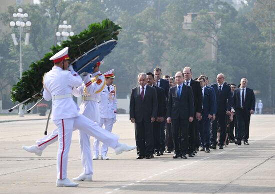 Визит секретаря Совета безопасности РФ Сергея Шойгу во Вьетнам