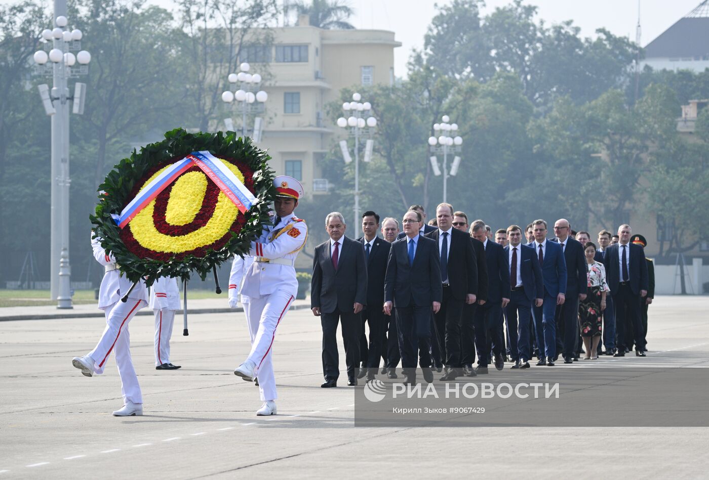 Визит секретаря Совета безопасности РФ Сергея Шойгу во Вьетнам