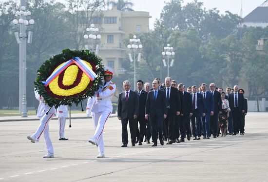 Визит секретаря Совета безопасности РФ Сергея Шойгу во Вьетнам