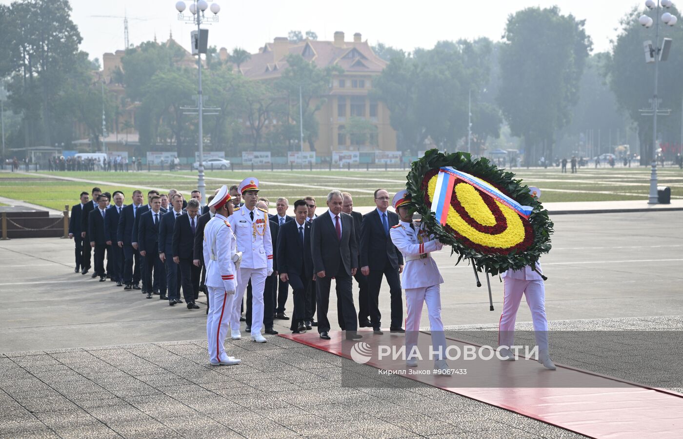 Визит секретаря Совета безопасности РФ Сергея Шойгу во Вьетнам