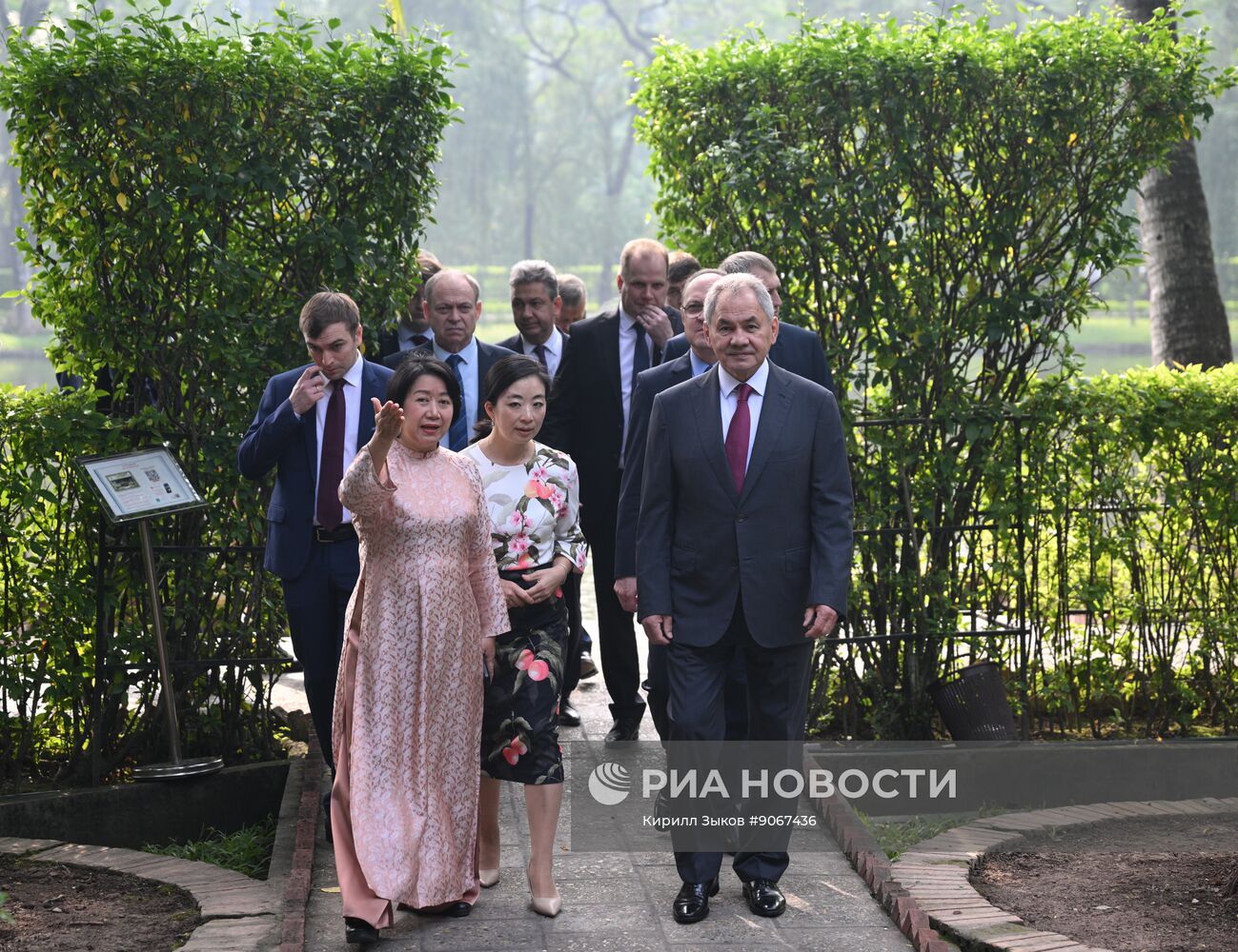 Визит секретаря Совета безопасности РФ Сергея Шойгу во Вьетнам