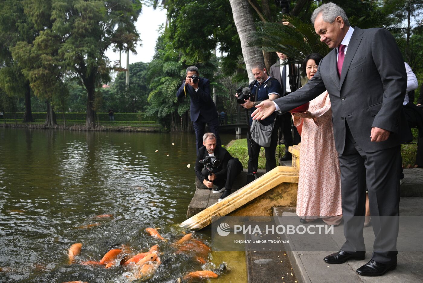 Визит секретаря Совета безопасности РФ Сергея Шойгу во Вьетнам