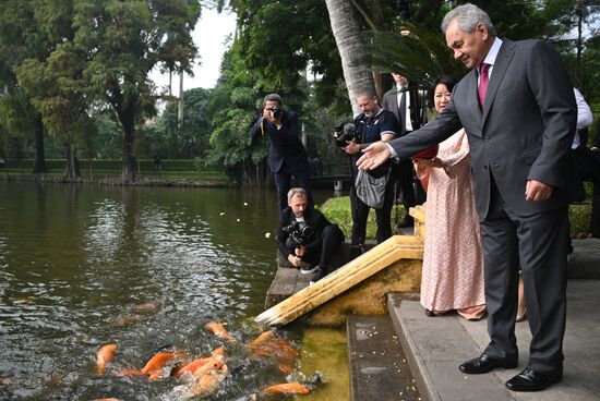 Визит секретаря Совета безопасности РФ Сергея Шойгу во Вьетнам