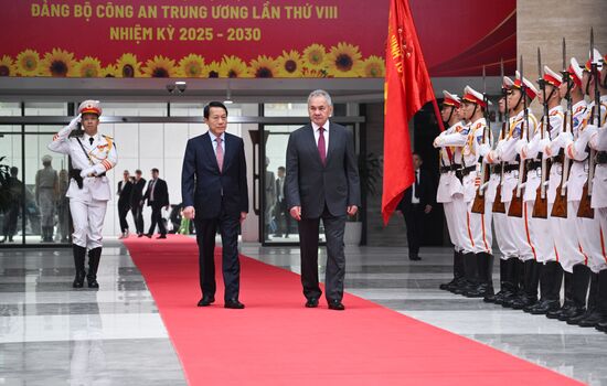 Визит секретаря Совета безопасности РФ Сергея Шойгу во Вьетнам