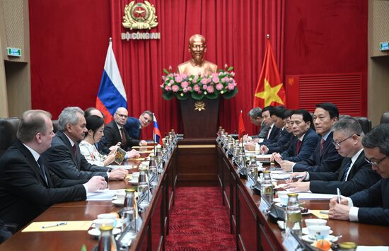 Визит секретаря Совета безопасности РФ Сергея Шойгу во Вьетнам