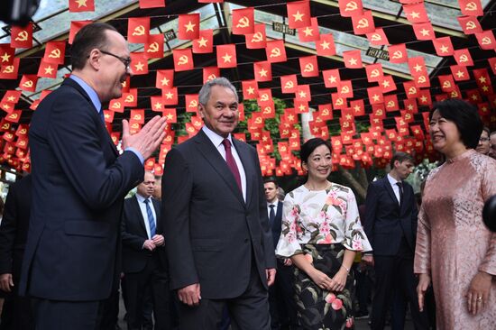 Визит секретаря Совета безопасности РФ Сергея Шойгу во Вьетнам