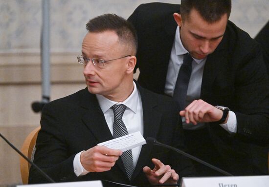 Заседание Российско-Венгерской межправительственной комиссии по экономическому сотрудничеству