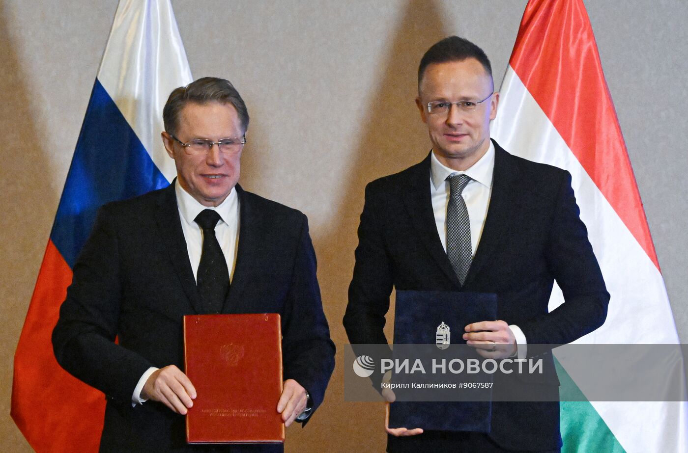 Заседание Российско-Венгерской межправительственной комиссии по экономическому сотрудничеству