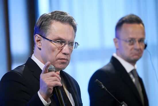 Заседание Российско-Венгерской межправительственной комиссии по экономическому сотрудничеству