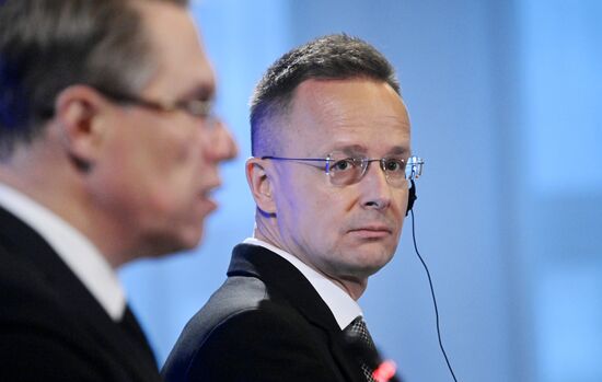 Заседание Российско-Венгерской межправительственной комиссии по экономическому сотрудничеству