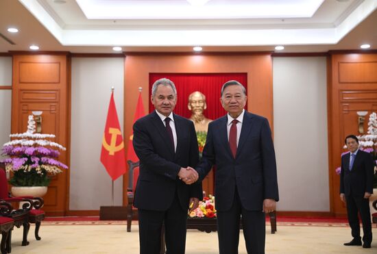 Визит секретаря Совета безопасности РФ Сергея Шойгу во Вьетнам