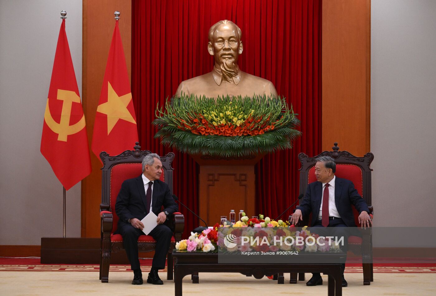 Визит секретаря Совета безопасности РФ Сергея Шойгу во Вьетнам