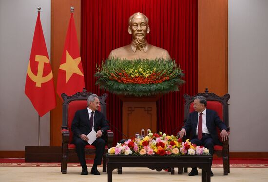 Визит секретаря Совета безопасности РФ Сергея Шойгу во Вьетнам