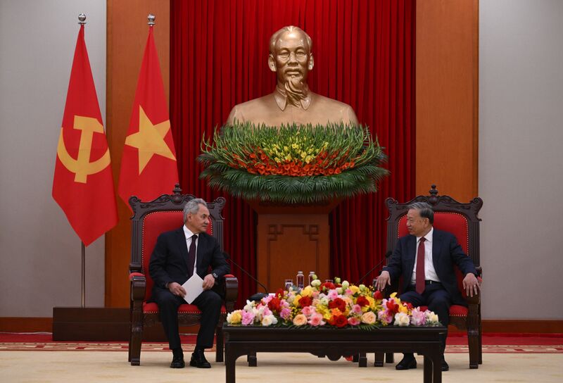 Визит секретаря Совета безопасности РФ Сергея Шойгу во Вьетнам