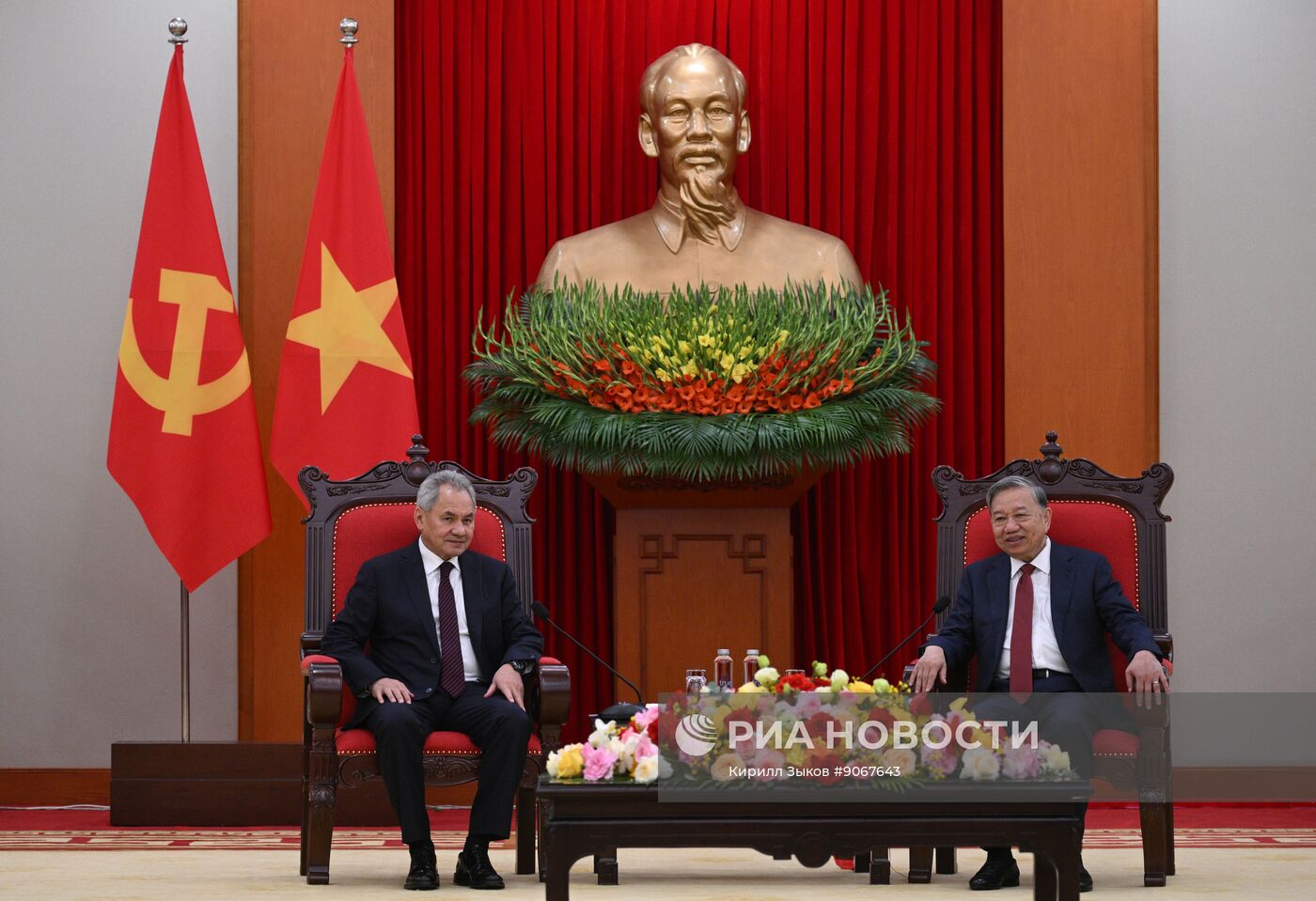 Визит секретаря Совета безопасности РФ Сергея Шойгу во Вьетнам