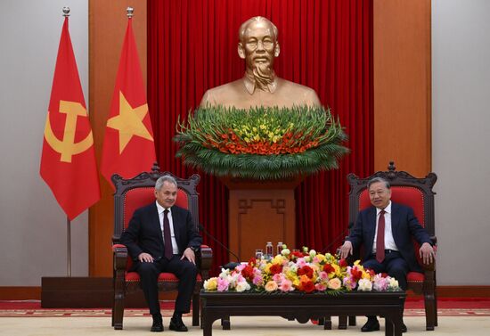 Визит секретаря Совета безопасности РФ Сергея Шойгу во Вьетнам