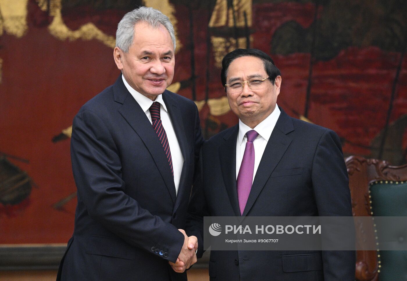 Визит секретаря Совета безопасности РФ Сергея Шойгу во Вьетнам