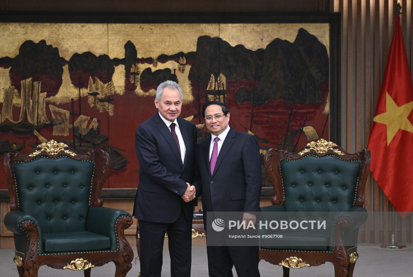 Визит секретаря Совета безопасности РФ Сергея Шойгу во Вьетнам