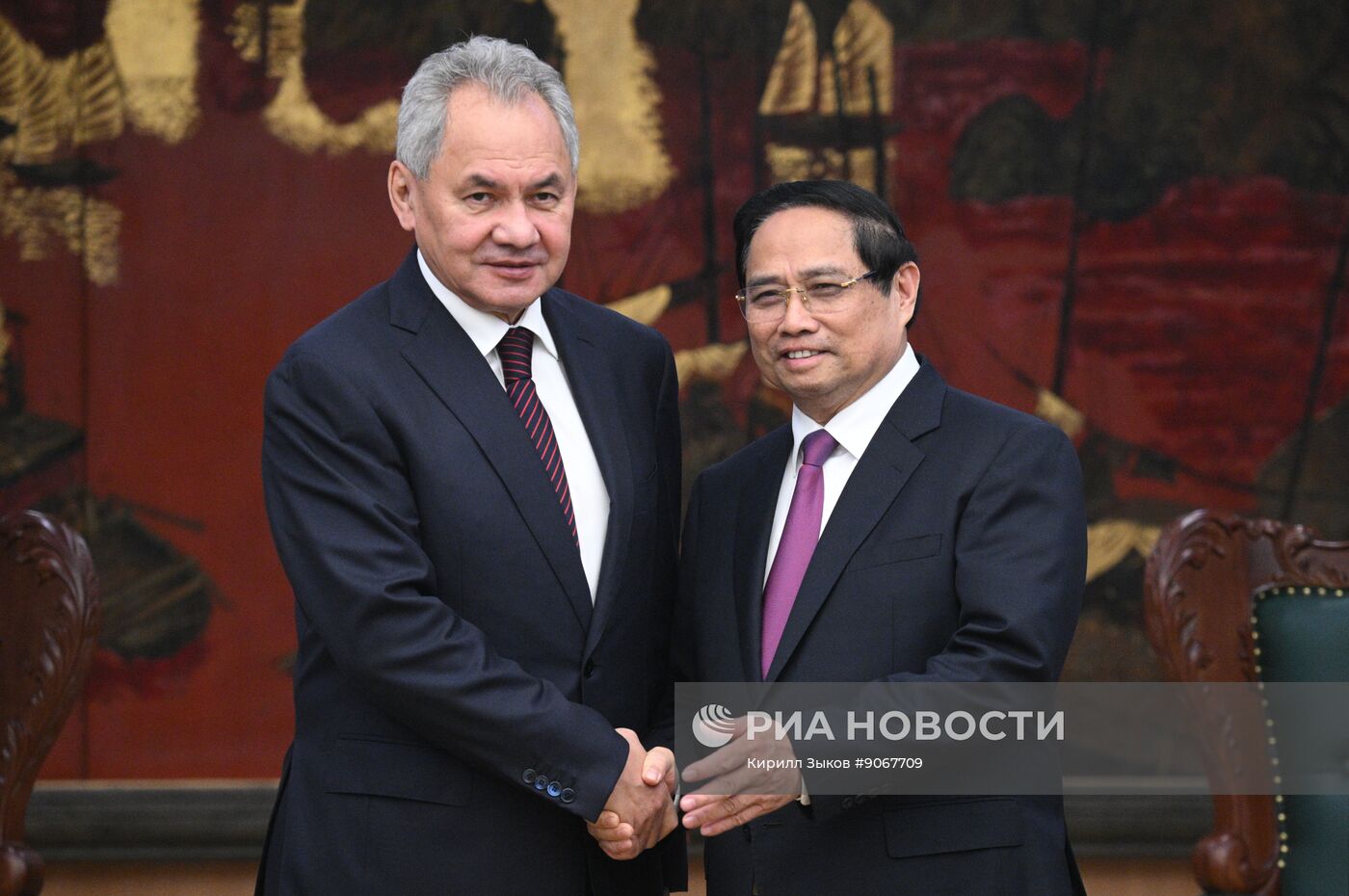 Визит секретаря Совета безопасности РФ Сергея Шойгу во Вьетнам